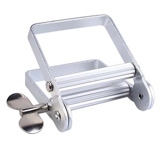 Honbay Metal Tube Squeezer Wringer Tube Roller for Hairdressing Hair Color Dye Hand Cream Toothpaste