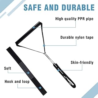 WIDREST Neck Stretcher Strap, Spine Chiropractic Decompression Tool with Chin Belt, Cervical Neck Traction.