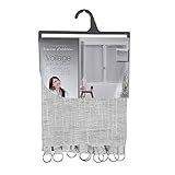 Douceur d’Intérieur Milza Fliegenpilz, 2 x 60 x 120 cm, gekalkt, Grau