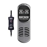 SMYH Unterwasser Aquarium Heizung Nano Reglerheizer Tauchheizkörper Aquarium Heizstab Aquarienheizer Mit Digitaler LED-Temperaturanzeige