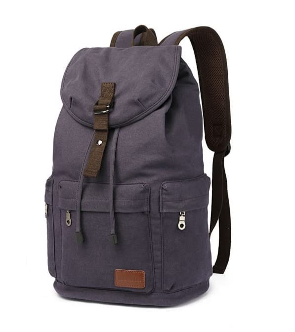 Zaino Zaino su Tela con Porto di Ricarica USB per Uomini da Uomo, Leggero Zaino da Daypack Universitario da Daypack College Student Fit Fino A 16 Pollici Zaino per Laptop