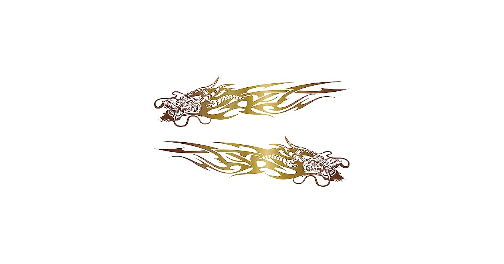 Amazon.co.jp: ［GENESIS］上質 和柄 龍 サイド デカール 車