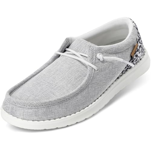 Image of STQ Women's Orthopedic Loafers丨Lightweight Casual Boat Shoes for Plantar Fasciitis