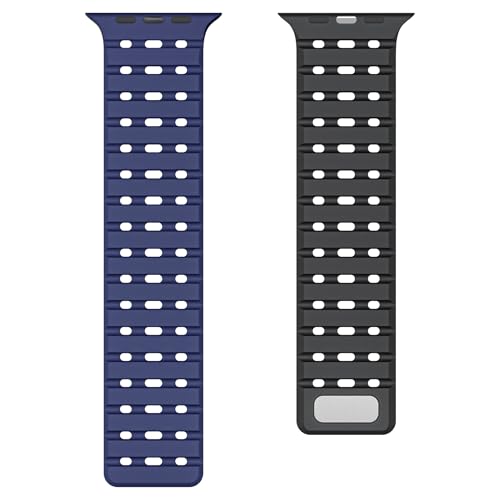 Bracelet respirant pour Apple Watch 44mm pour eviter la transpiration en sport