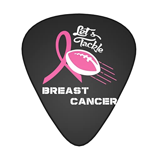 Lets Tackle Breast Cancer Lot de 12 médiators fins et épais pour guitares acoustiques électriques et basses - Les Beatles, Paul McCartney, John Lennon, RIngo Starr, George Harrison Lets Tackle Breast Cancer Lot de 12 médiators fins et épais pour guitares acoustiques électriques et basses