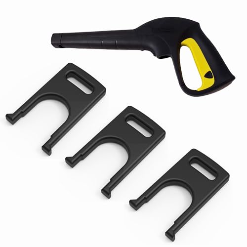 Sintrix-Fab - Abrazadera de manguera compatible con Kärcher 5.037-185.0, clip de repuesto para pistola de alta presión K2 K3 K4 – Accesorios y conector de manguera – Pack de 3