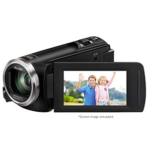 Panasonic Full HD Video Camera Camcorder HC-V180K, 50X Optical Zoom, 1/5.8-Inch BSI Sensor, Touch Enabled 2.7-Inch LCD…