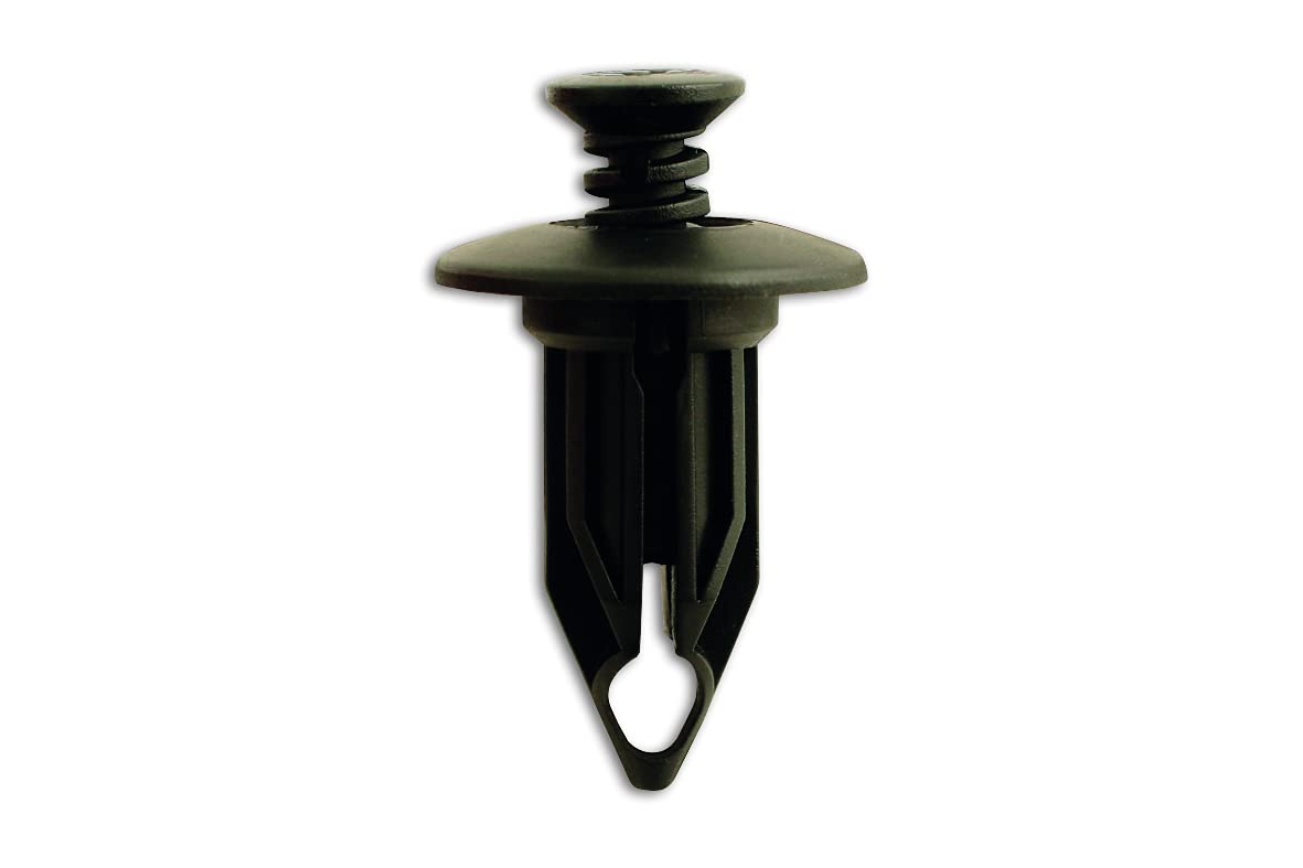 CONNECT 31645 Screw Rivet From Nylon Black Pack Of 50 Fits Chrysler & GM