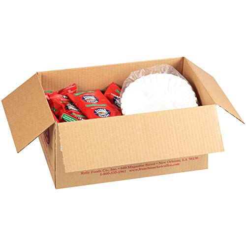 French Market Decaffeinated Medium Roast Coffee Beans, 2oz Bag (Pack of 40)