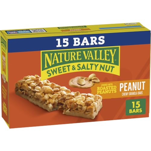 Image of Nature Valley Sweet and Salty Nut Granola Bars, Peanut, 15 Bars, 18 oz