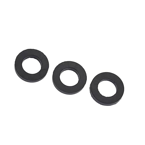 Miniatura 3 de Lavadora, 12 piezas de arandela de goma o arandela de goma de repuesto de tubería de agua, arandelas planas (12)