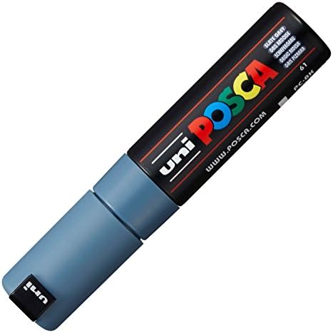 Uni-Ball 148932000 Posca Broad Chisel Tip Marker - Black
