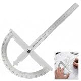 QLK Rapporteur d'angle Numerique, réglable Angle Protractor viseur d'angle Règle Ronde Rot...