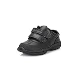  Timberland Woodman Park Hook and Loop (Toddler), Zapatos de Cordones Oxford Unisex-Niños, Negro Black Full Grain, 22 EU