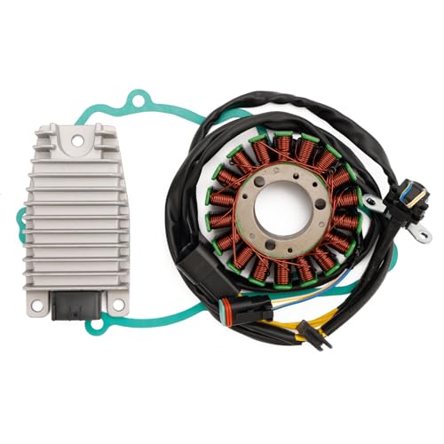 Areyourshop Bobina de estator + retificador regulador + junta para Can-Am DS 450 2008-2015, DS 450 E