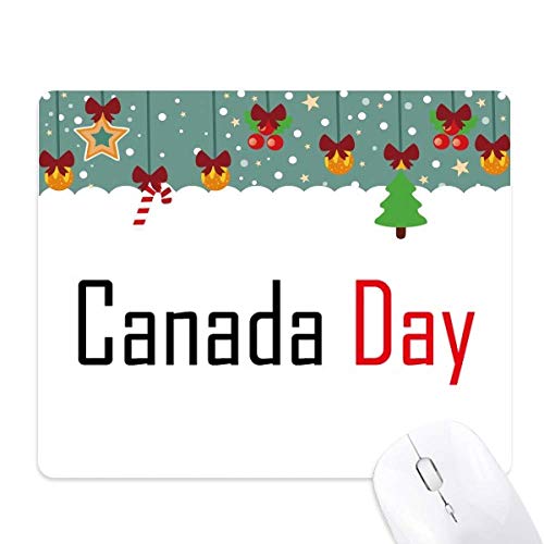 Alfombrilla de ratón Celebrate Canada estampada para oficina y hogar