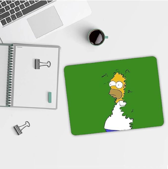 Image of Cute Mouse Pad - Printed Mousepad with Anti-Slip Rubber Base & Smooth Mouse Control for Laptop, Gaming, Notepad, Desktops (Multi 6)