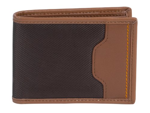 Travelon Safe Id Accent Deluxe Billfold Wallet, Saddle, One Size