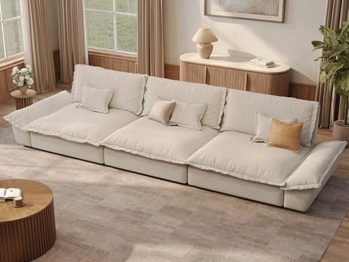 POVISON Modular Sailboat Sectional Sofa for Living Room