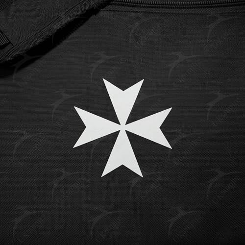 Bolsa Tote con Cruz Maltés Knights Templar, Resistente Agua miniatura 5