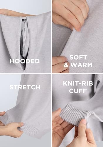 X RAY Boys Hoodies Long Sleeve (XS - XXL), School Uniform Youth Solid Casual Hooded Pullover Sweatshirt for Boys4