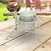 Aymzbd Stove Support Stand Cooking Stove Stand Stable Nonslip Lightweight Multifunction Cooking Gear Camping Stove Rack for Hiking