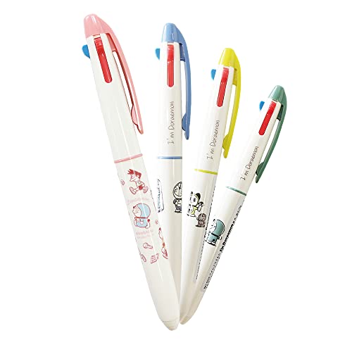 ドラえもん ボールペン 限定4本セット 3色ボールペン 限定デザイン 油性ボールペン エポックケミカル アイムドラえもん