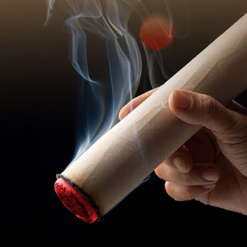 AnglerDream 3PCS Chinese Herb Moxa Stick 3 Year Chen High Purity Pure Moxa Supplies Handmade Moxibustion Roll,Mugwort for Waist Knee Back Care