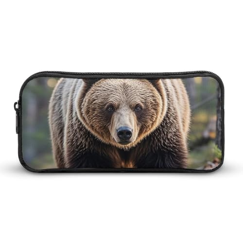 LHDGSJE Beer Etui Lichtgewicht Potlood Tas Pen Pouch Grote Capaciteit Kantoor Briefpapier Organizer, Wit, 22*12*5cm, Etui