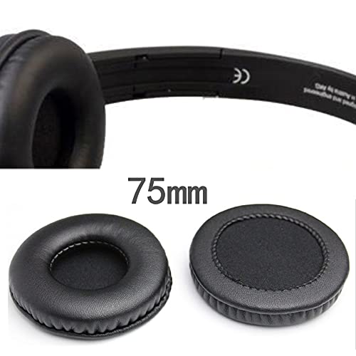 Image of MDR NC7 Headphone Earpads Replacement Ear Pads Cushion Compatible with Philips SHB3060 Sony MDR-NC6 MDR NC6 MDR-NC8 AKG K518 K81 Noise Canceling Headsets, Black
