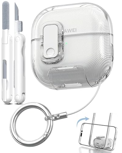 Amazon.co.jp: R-fun HUAWEI FreeClip 2用クリアケース ロックと