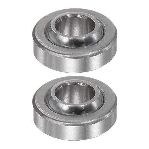 HARFINGTON 2pcs GE6C Spherical Plain Bearing 6mmx14mmx6mm Sealed Spherical Radial Ball Bearing