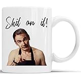 Friday Night Dinner Sh*t On It Martin Jim Jackie 10oz Mug with Free Gift Box (Colour)