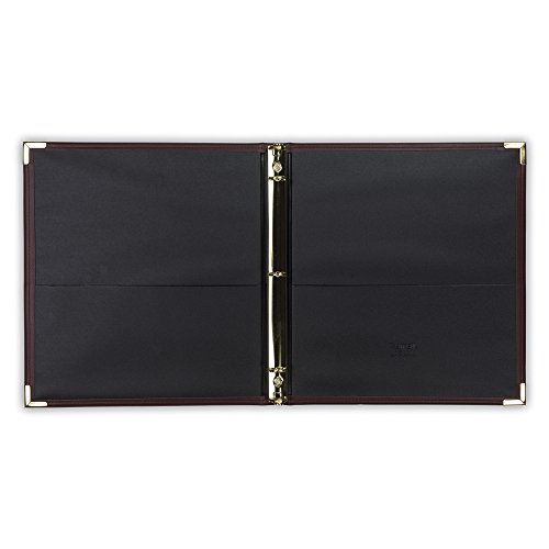 Classeur bordeaux 1.27 cm Samsill de réunion pour ranger vos contrats - 6