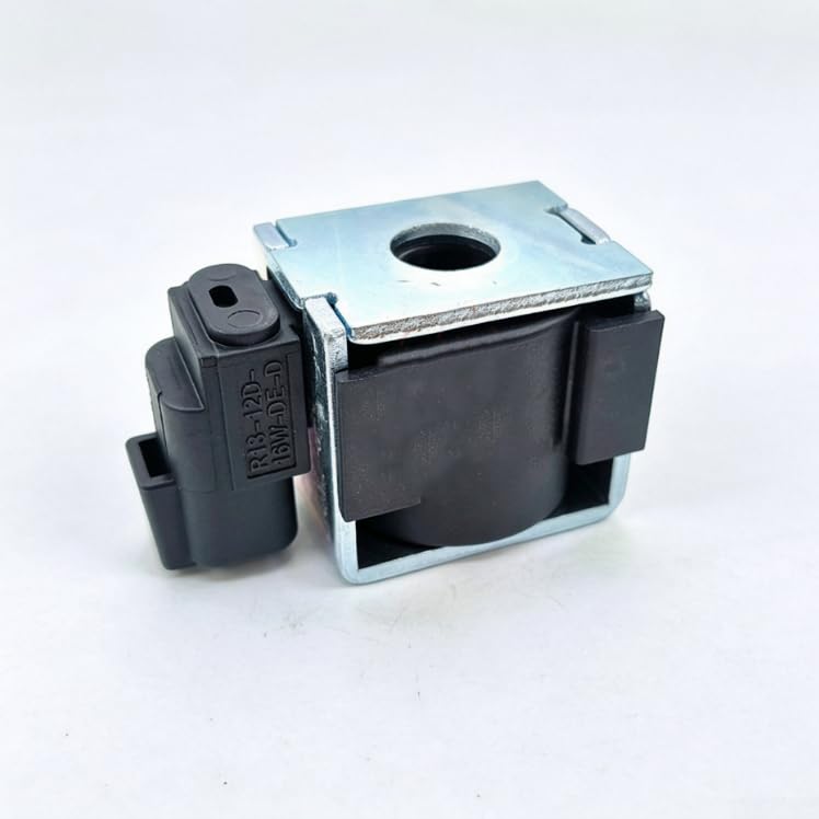 Solenoide piloto de aluminio, 24 V, resistente para maquinaria de