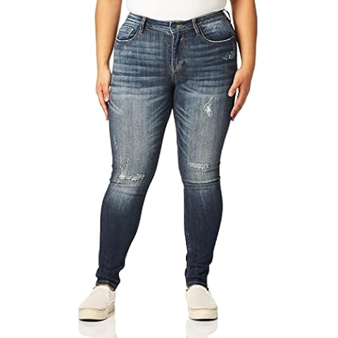 VIGOSS Women's Jagger Classic Fit Skinny Jean, Contrast Dark, 29 Cover