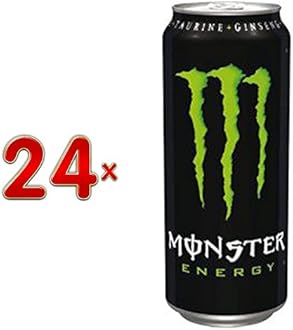 Monster Energy Drink, 16 Fl Oz (Pack of 24)