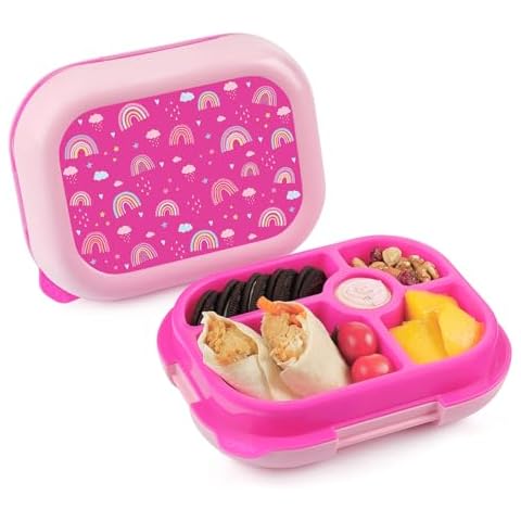 Wooshwa Kids Bento Box with Compartments Cover