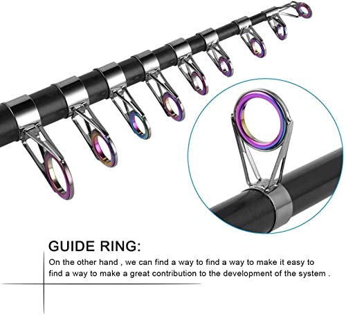 BNTTEAM Spinning Angelrute Rolle Combo 99% Carbon Teleskop Einziehbare Mini Ultraleicht 1,8M 2,1M 2,4M 3,0M 3,6M Rute… – Bild 5