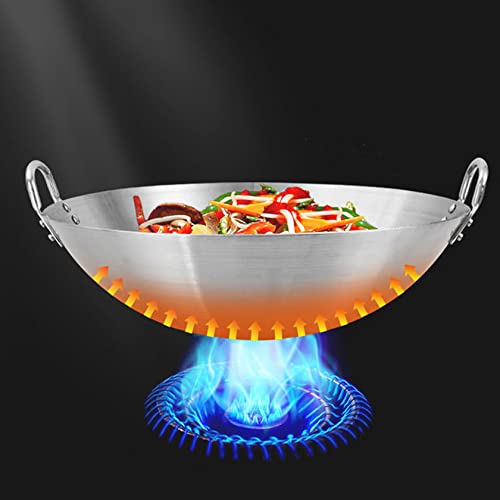 Wok de hierro fundido diámetro 55 cm miniatura 3