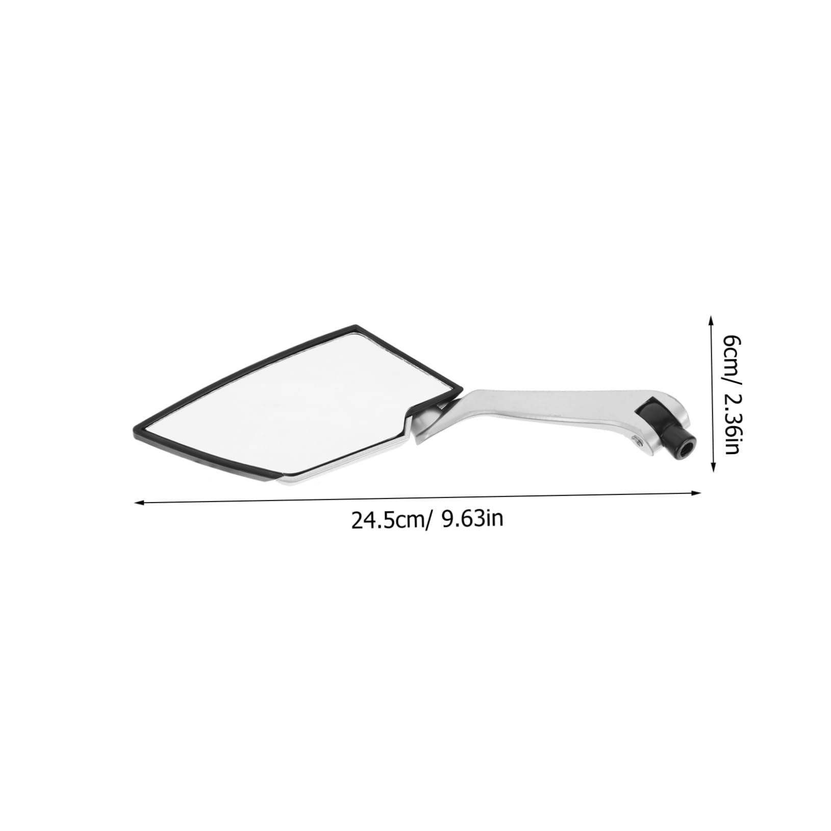 Rétroviseur Arrière Pour Moto Scooter Équipement Moto Rétroviseur De Guidon Pour Vélo Électrique Fixation Guidon Vision Arrière Claire