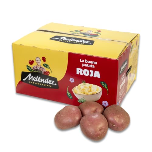 Patatas Meléndez Patata Roja | Ideal para Purés - Caja 10kg