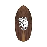 Sandfish Unisex – Erwachsene Woody Grom Cruiser Skimboard, Mehrfarbig, One Size