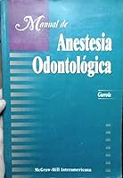 Manual de Anestesia Odontologica 9701028503 Book Cover
