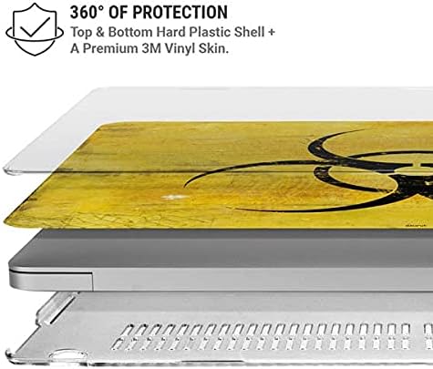 Skinit Case + Skin Compatible with MacBook Air 13in M1 (2021) Originally Designed Biohazard Large Design