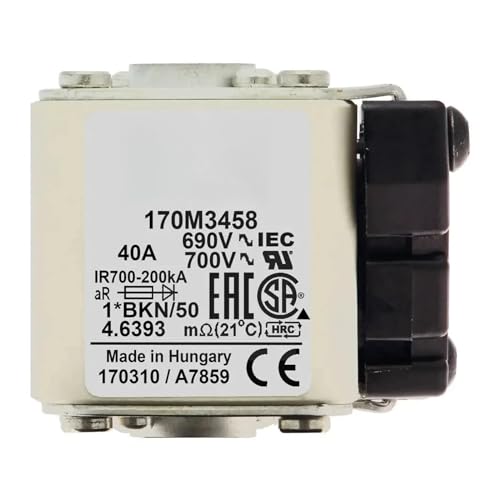 Fusible 170M3570 et cartouches pour protection industrielle de forte puissance