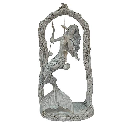 OHIO WHOLESALE, INC. Sea Swing Mermaid Statue