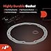 A-Premium Rear Differential Cover with Gasket & Magnet Compatible with Chevy, GMC & Cadillac Models - Escalade Silverado Sierra Suburban Express Sonoma Tahoe Yukon S10 Blazer Jimmy Savana 1998-2010