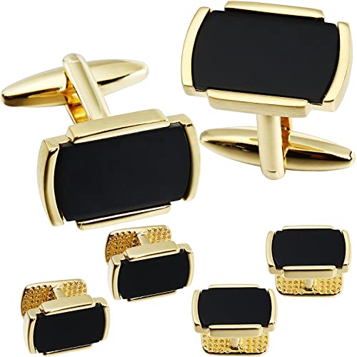 Conjunto de Mancuernillas y Pasadores para Hombre miniatura 1