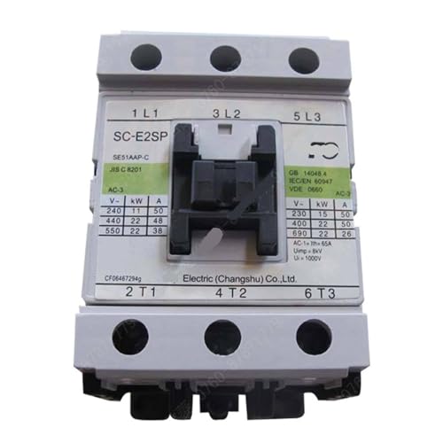 Contacteur CA SC-E2SP relais de puissance 220V basse tension bobine